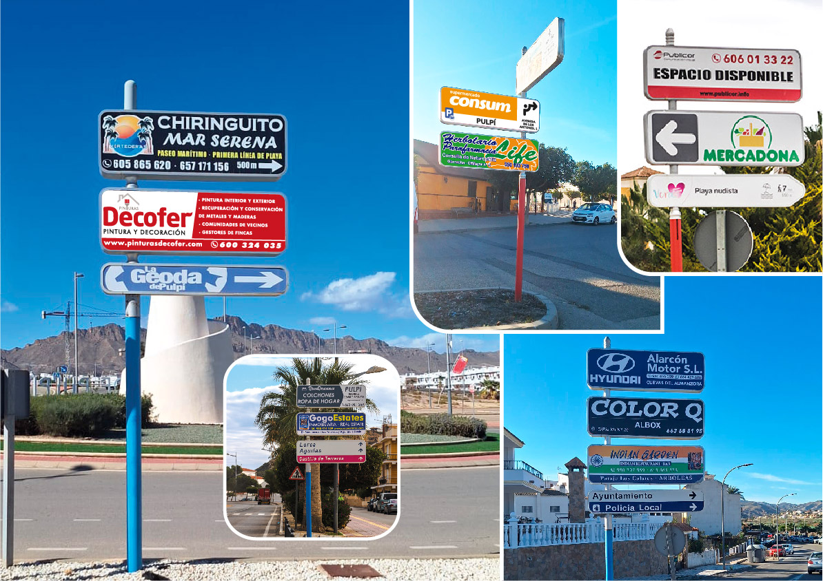 Postes de señalización