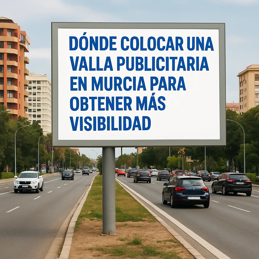 valla publicitaria Murcia
